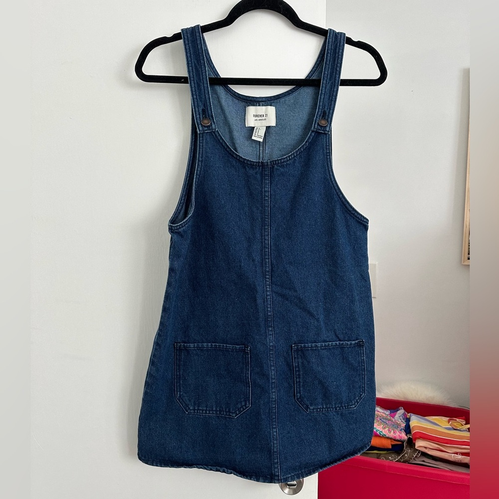 Forever21 Denim Jumper
